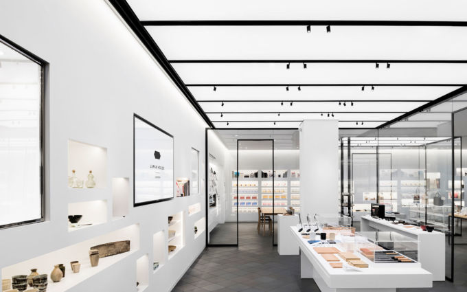 Shops at Japan House_London_Luminous Ceiling 02_Lee Mawdsley